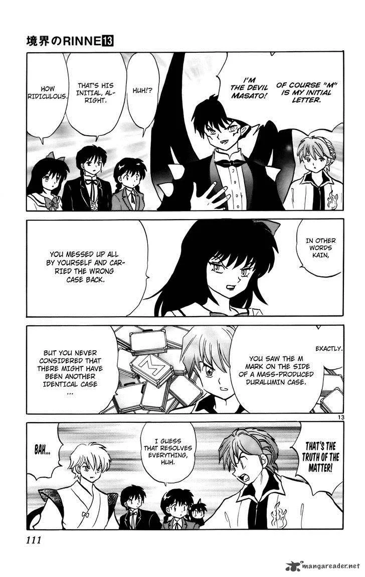 Kyoukai no Rinne Chapter 124 page 13
