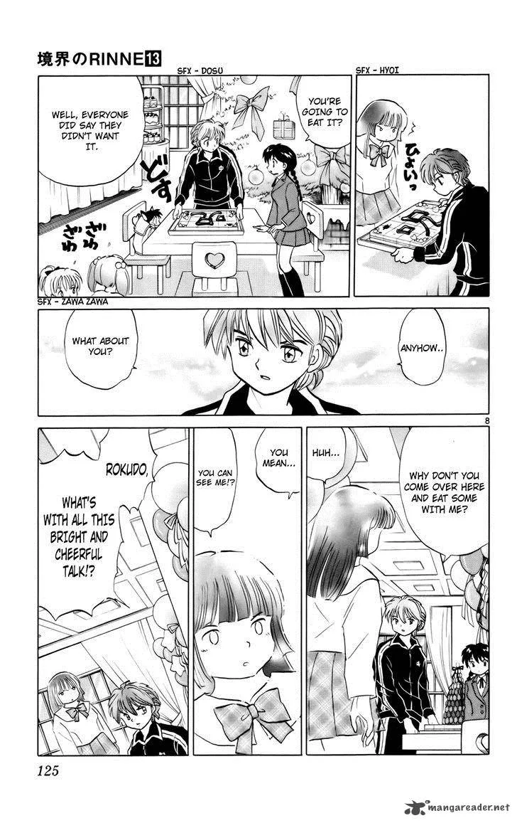 Kyoukai no Rinne Chapter 125 page 8