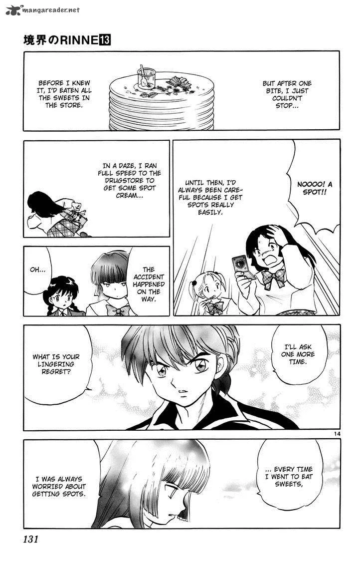 Kyoukai no Rinne Chapter 125 page 14