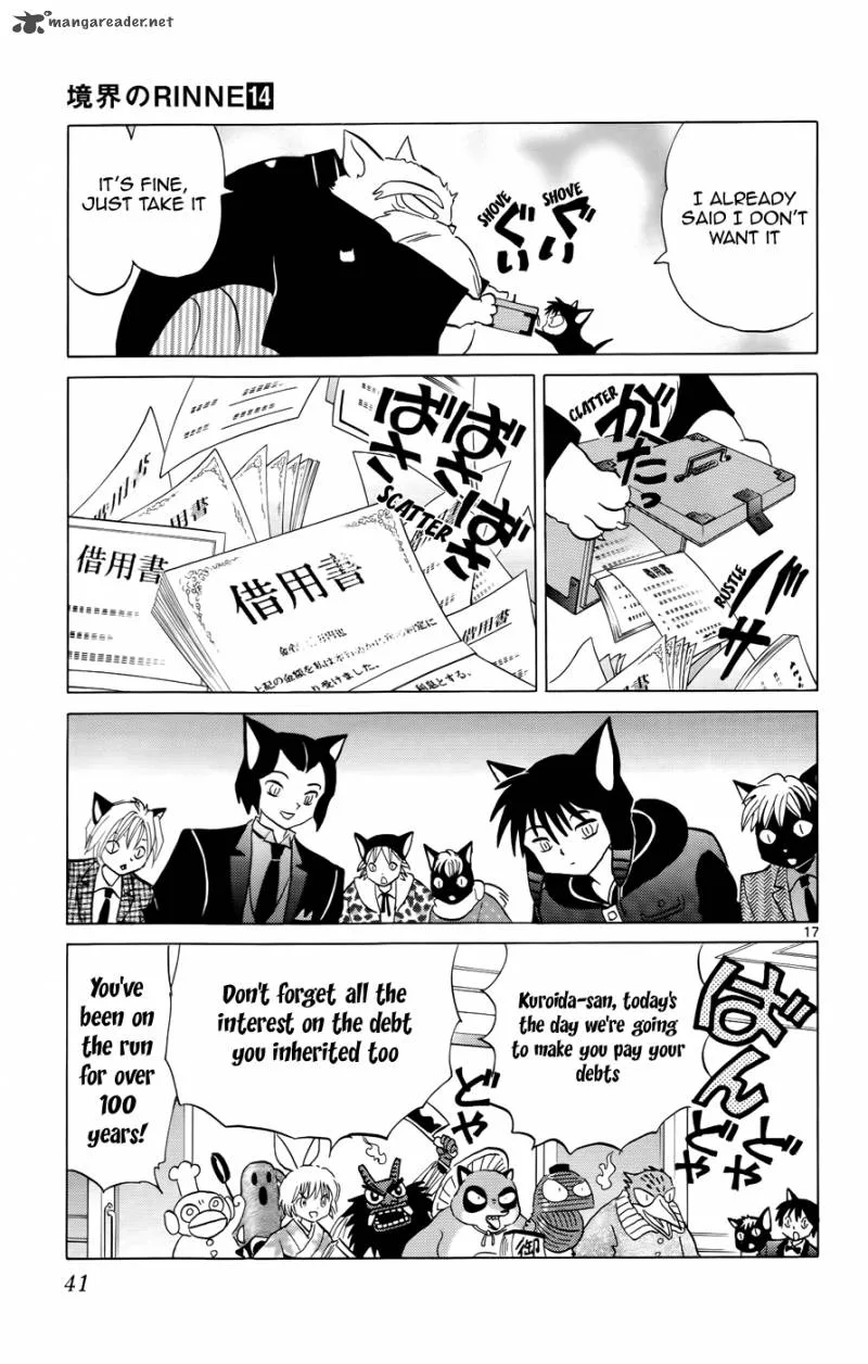 Kyoukai no Rinne Chapter 130 page 17