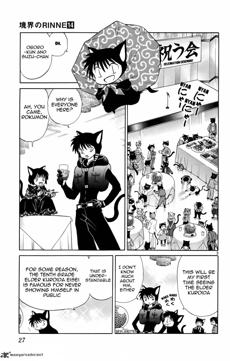 Kyoukai no Rinne Chapter 130 page 3