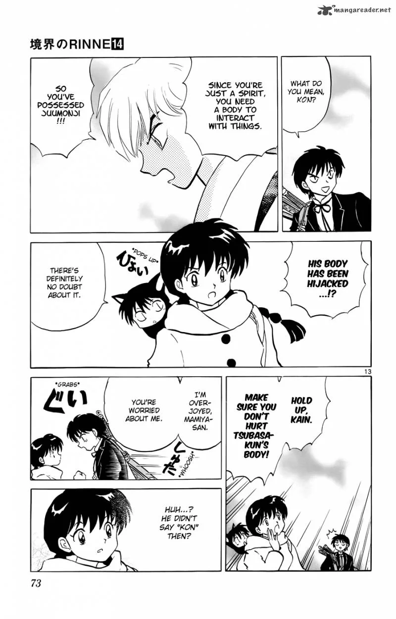 Kyoukai no Rinne Chapter 132 page 13