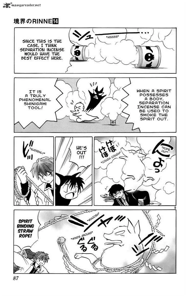Kyoukai no Rinne Chapter 133 page 9