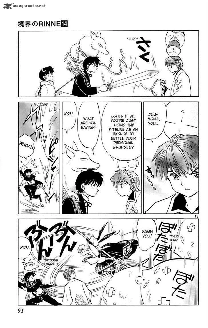 Kyoukai no Rinne Chapter 133 page 13