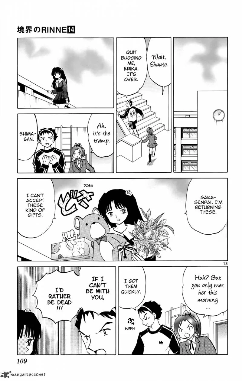 Kyoukai no Rinne Chapter 134 page 13