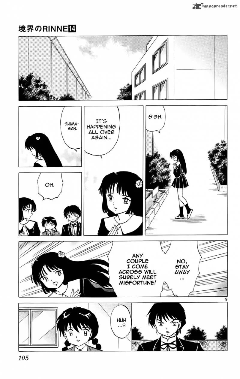 Kyoukai no Rinne Chapter 134 page 9