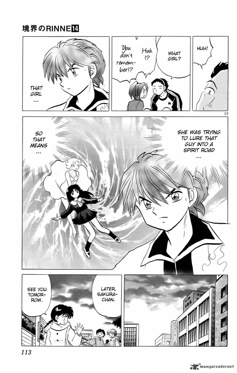 Kyoukai no Rinne Chapter 134 page 17