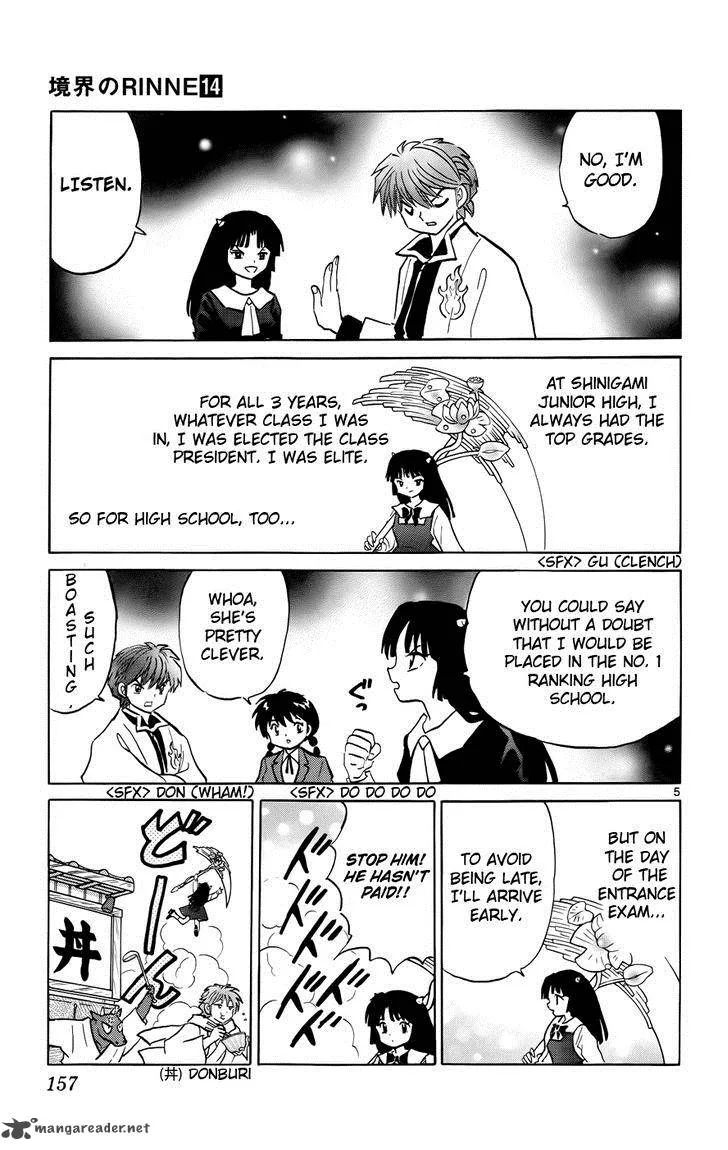 Kyoukai no Rinne Chapter 137 page 5