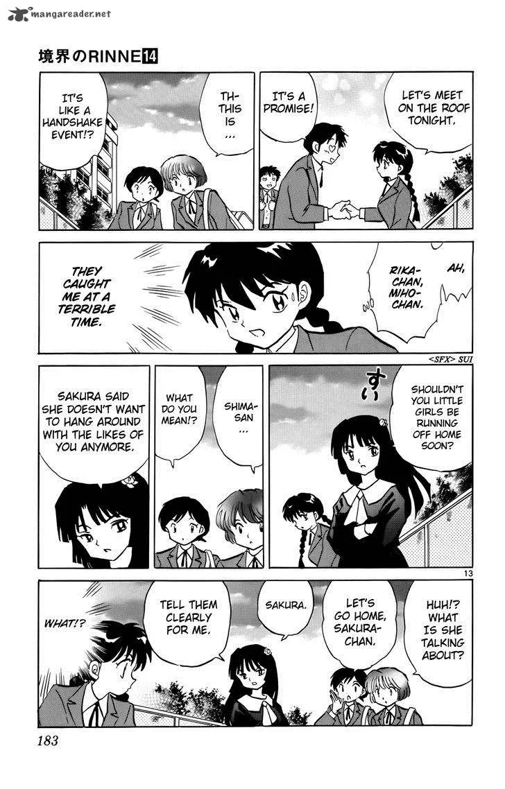 Kyoukai no Rinne Chapter 138 page 13