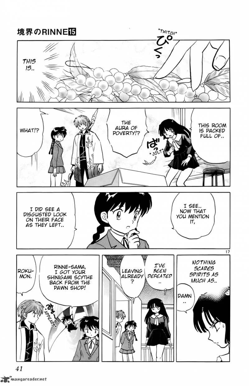 Kyoukai no Rinne Chapter 140 page 17