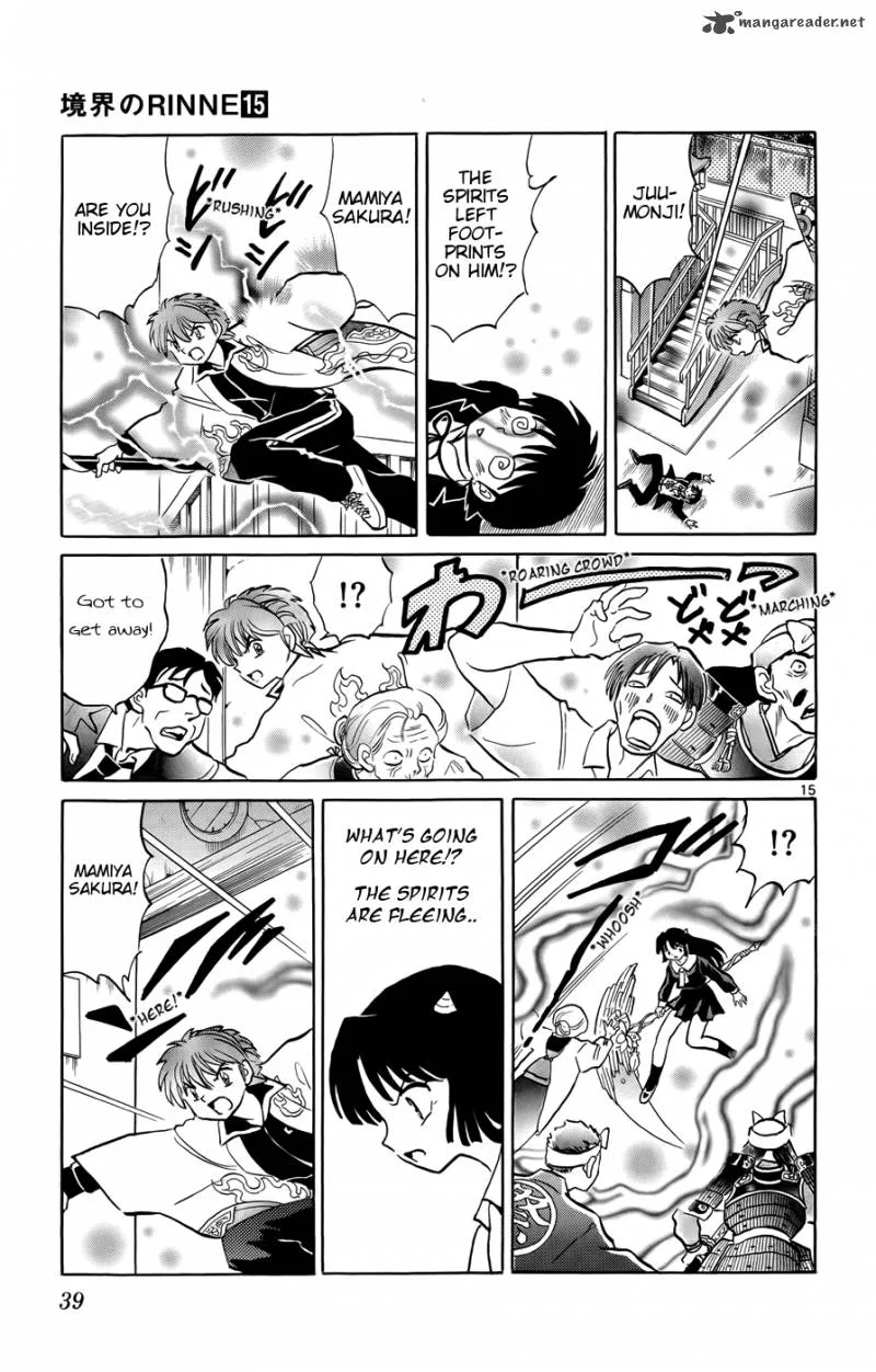 Kyoukai no Rinne Chapter 140 page 15