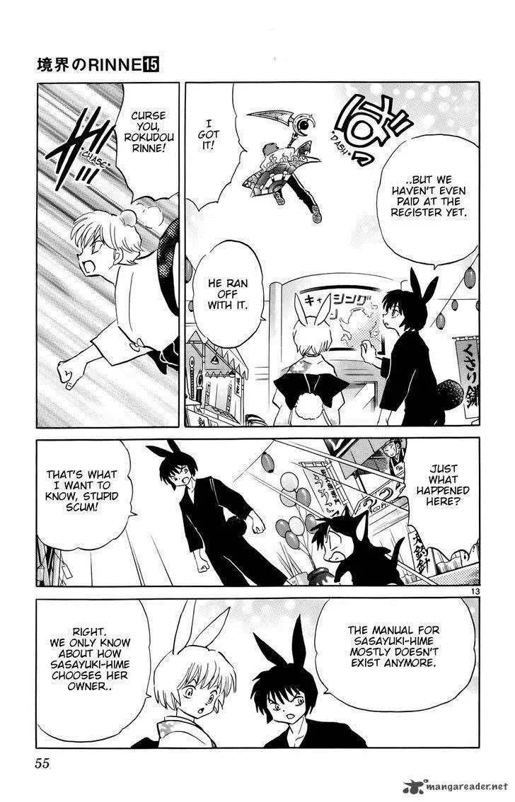 Kyoukai no Rinne Chapter 141 page 13