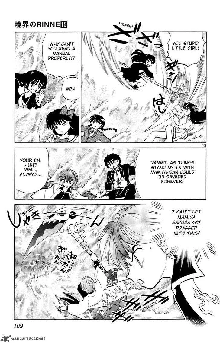 Kyoukai no Rinne Chapter 144 page 13