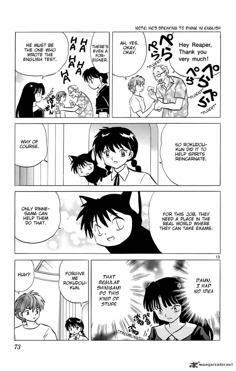 Kyoukai no Rinne Chapter 152 page 13
