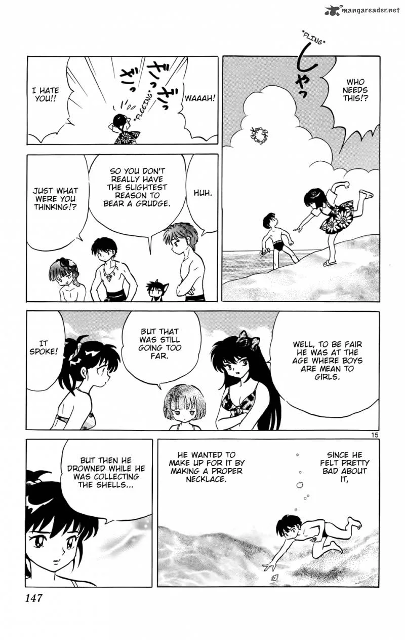 Kyoukai no Rinne Chapter 156 page 15