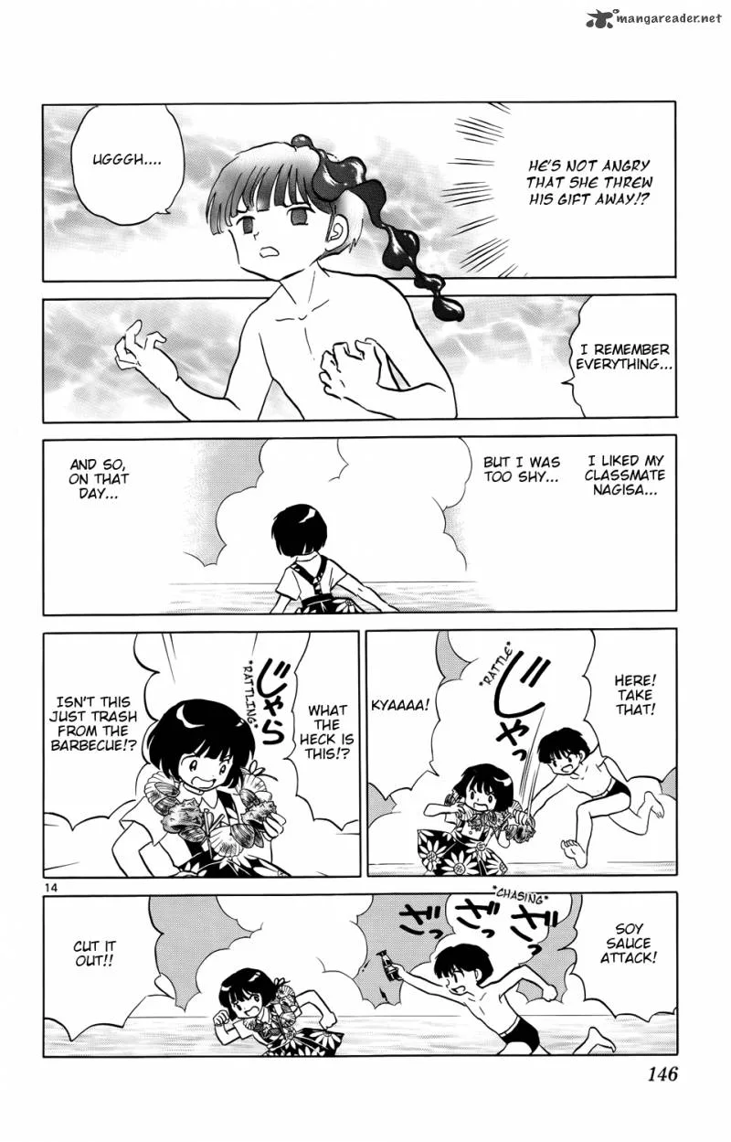 Kyoukai no Rinne Chapter 156 page 14