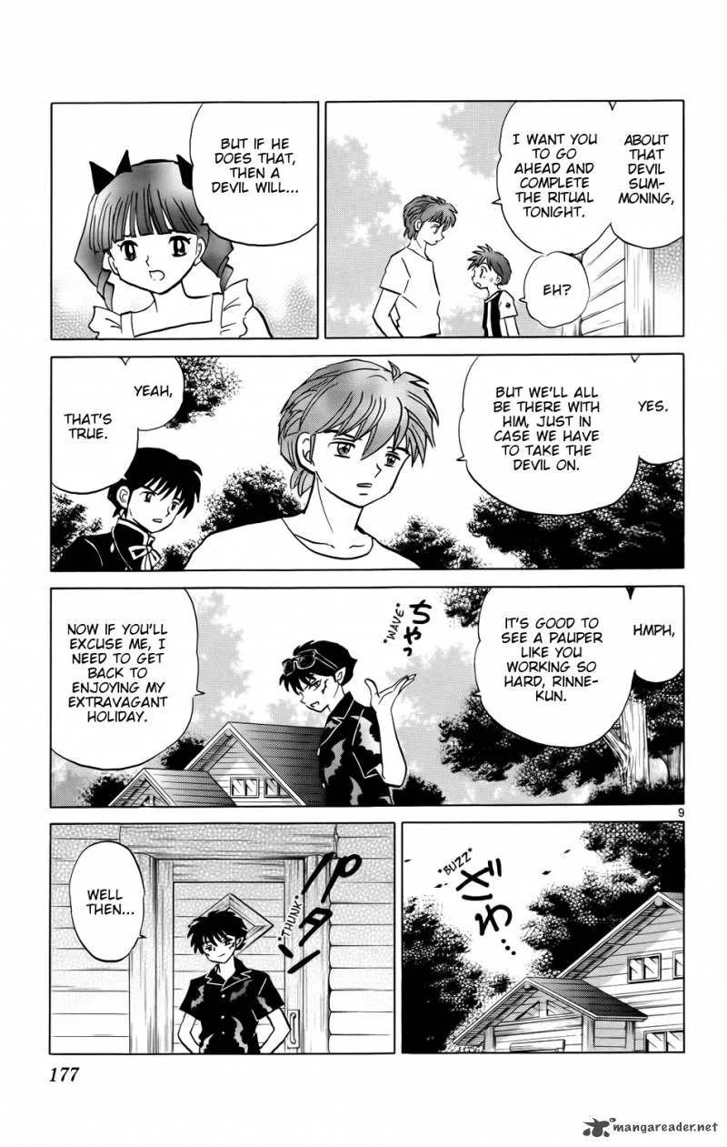 Kyoukai no Rinne Chapter 158 page 9