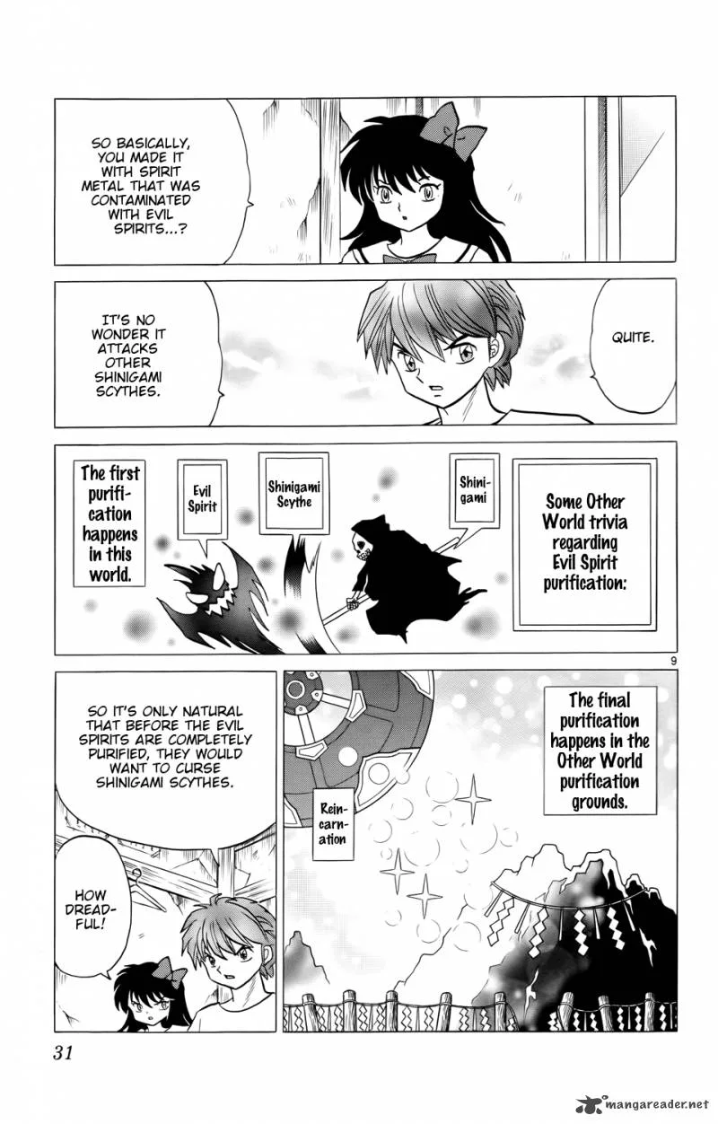 Kyoukai no Rinne Chapter 160 page 9