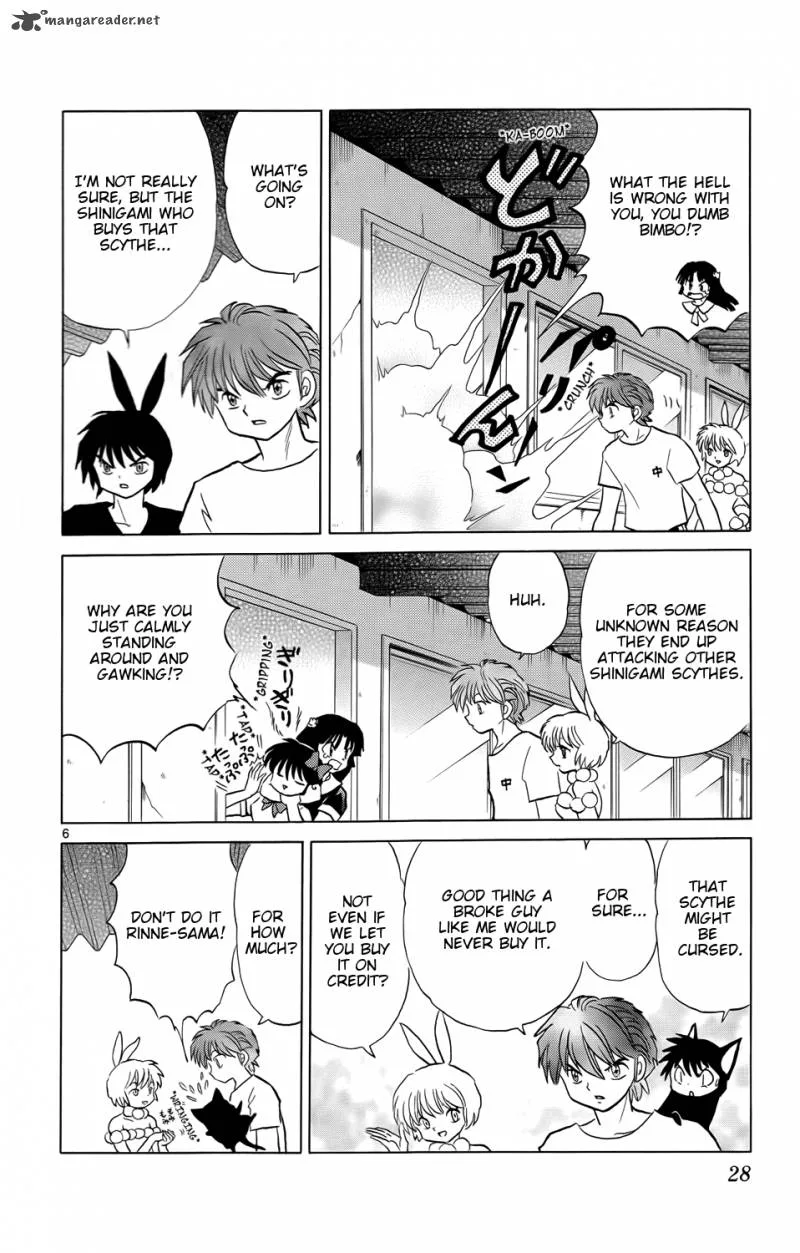 Kyoukai no Rinne Chapter 160 page 6