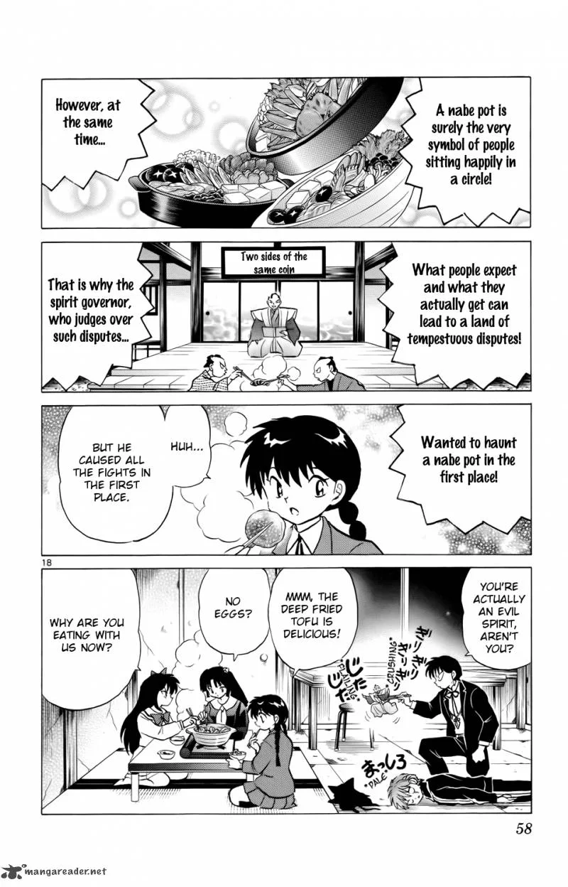 Kyoukai no Rinne Chapter 171 page 18