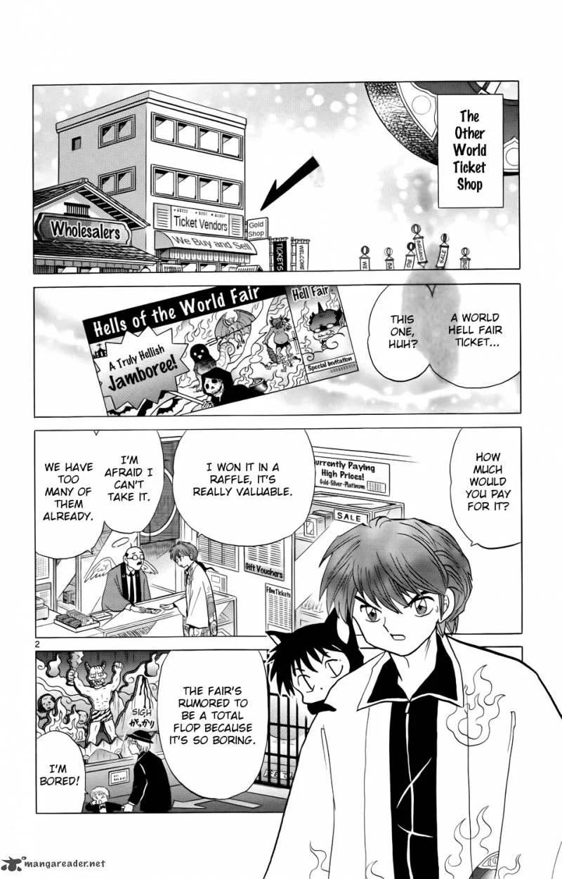 Kyoukai no Rinne Chapter 177 page 2