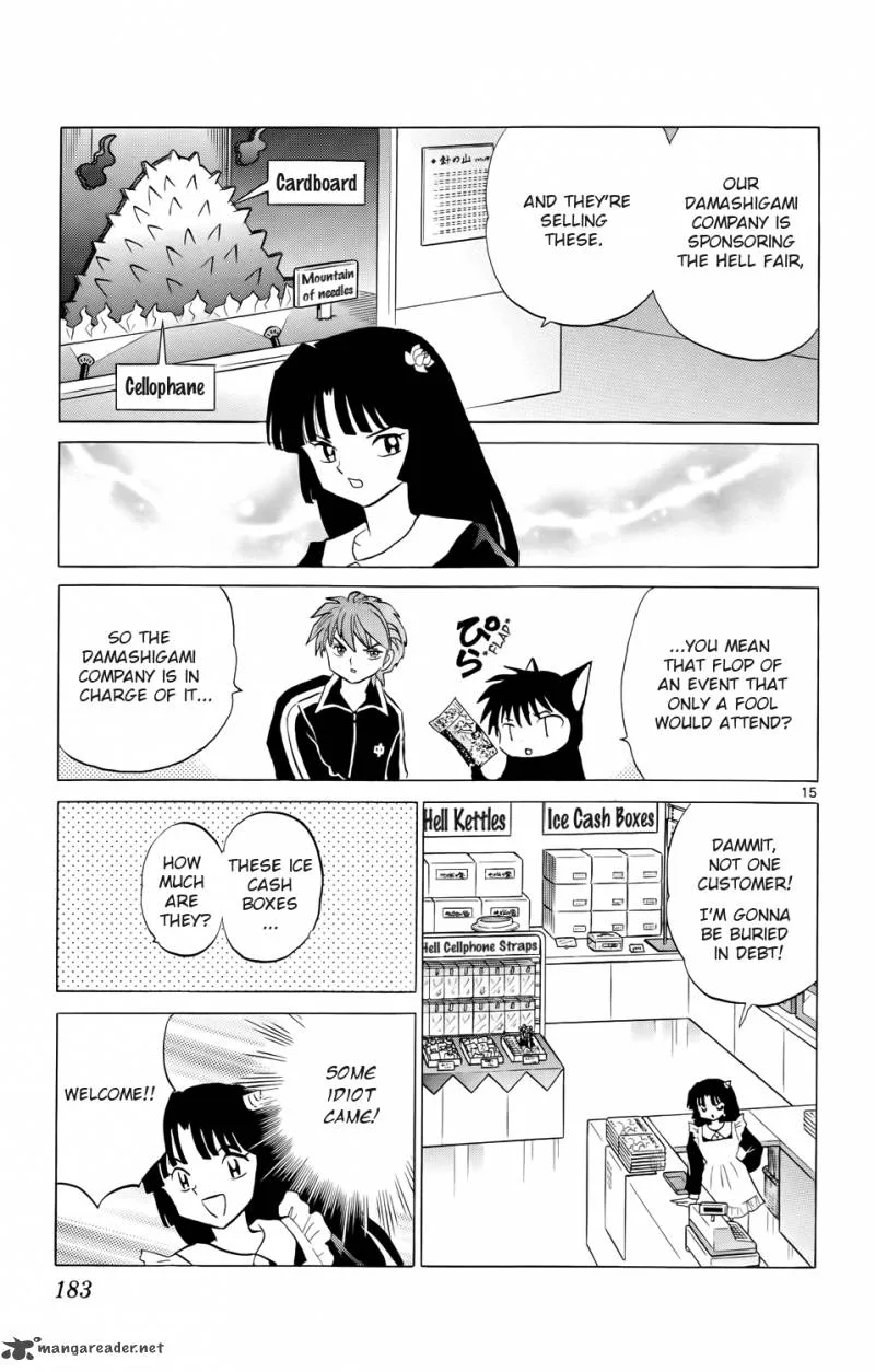 Kyoukai no Rinne Chapter 177 page 15
