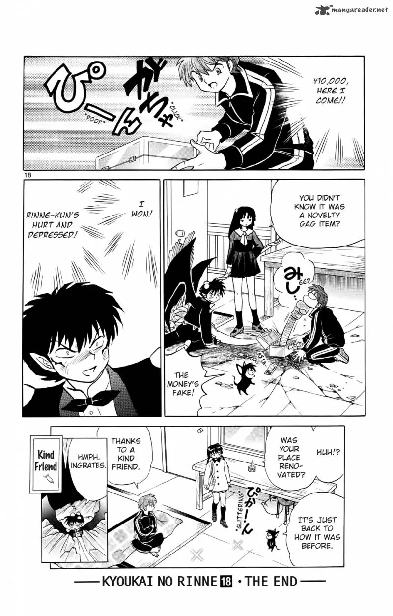 Kyoukai no Rinne Chapter 177 page 18