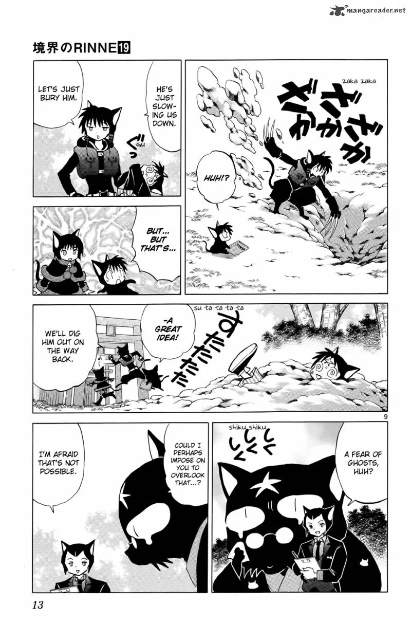 Kyoukai no Rinne Chapter 179 page 14