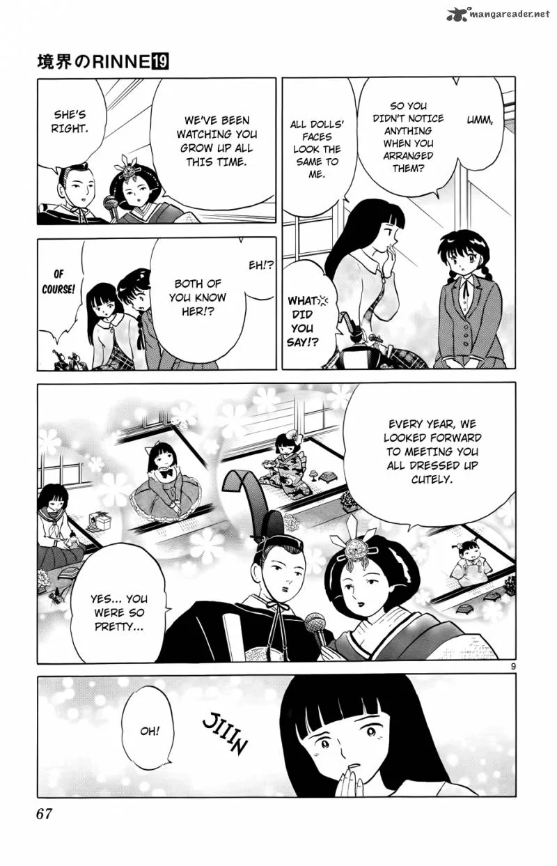 Kyoukai no Rinne Chapter 182 page 9