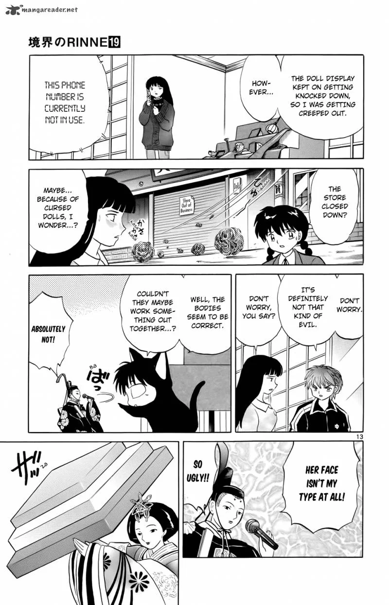 Kyoukai no Rinne Chapter 182 page 13