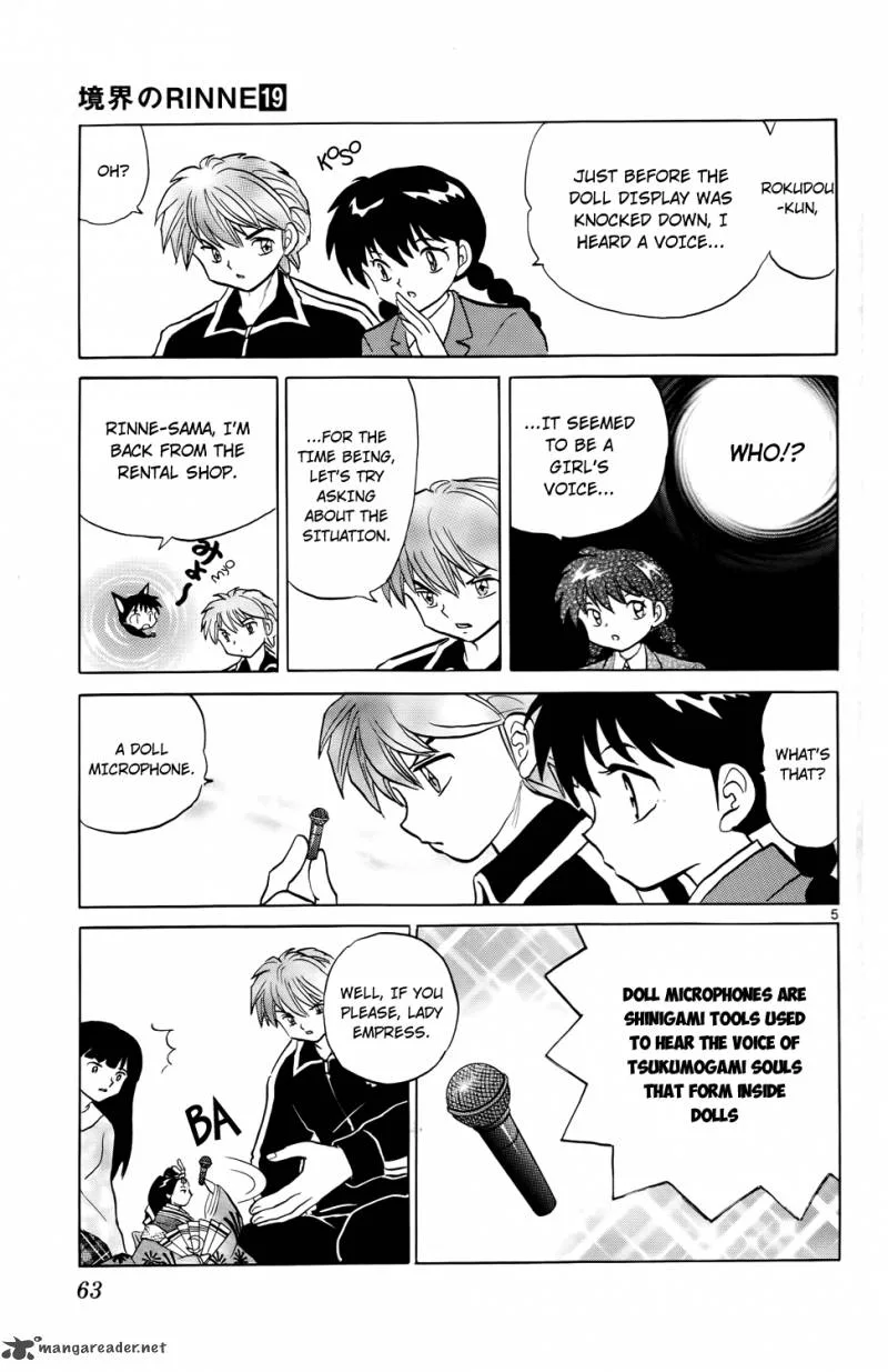Kyoukai no Rinne Chapter 182 page 5