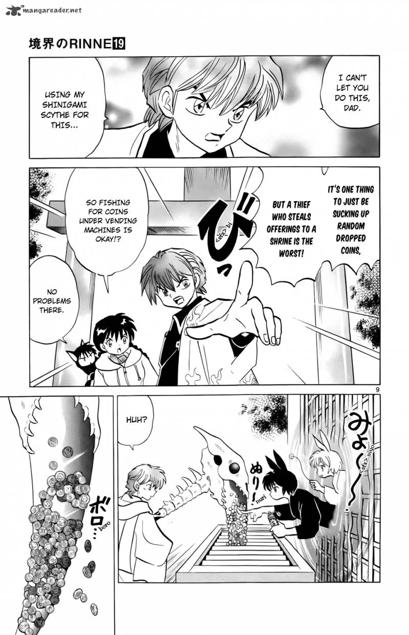 Kyoukai no Rinne Chapter 183 page 9