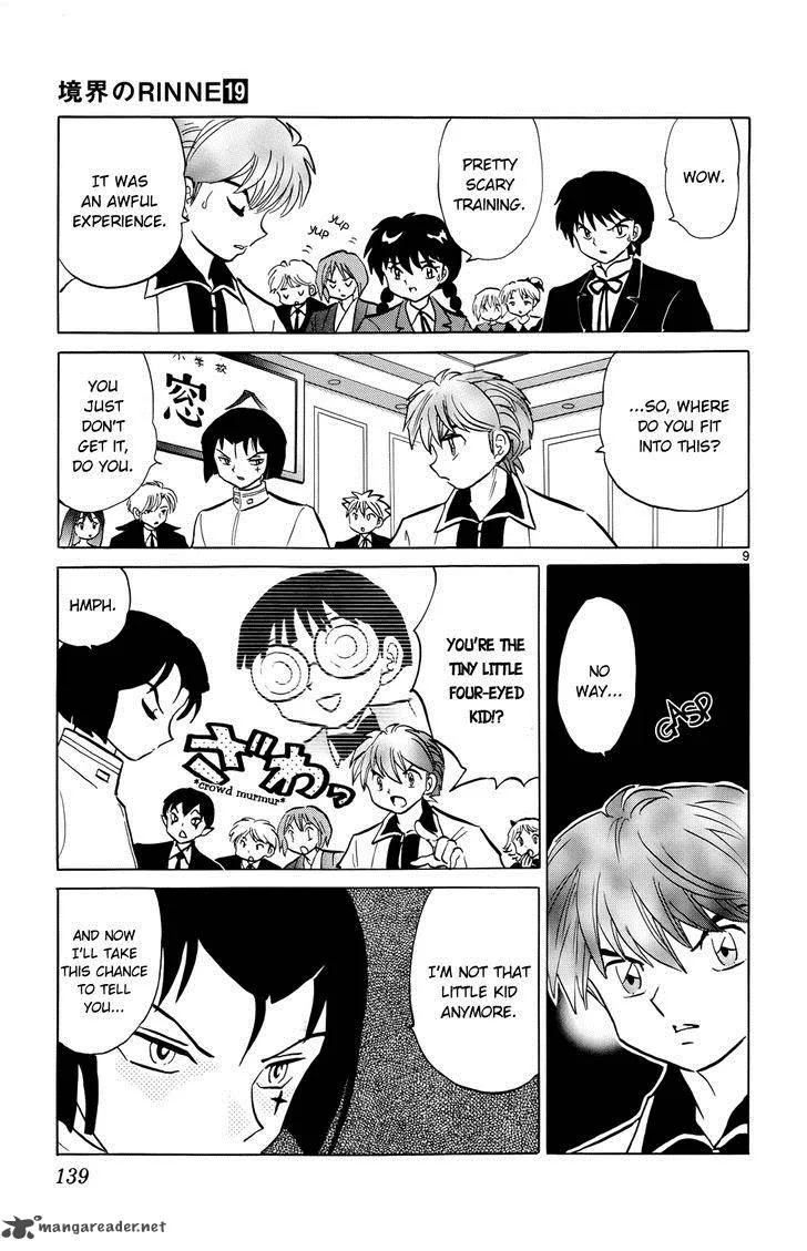 Kyoukai no Rinne Chapter 186 page 9