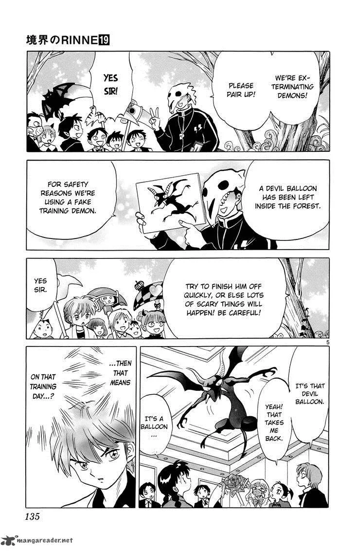 Kyoukai no Rinne Chapter 186 page 5