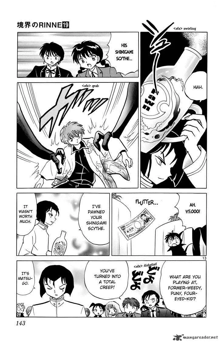Kyoukai no Rinne Chapter 186 page 13