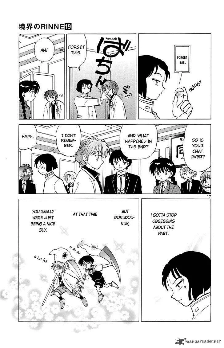 Kyoukai no Rinne Chapter 187 page 17