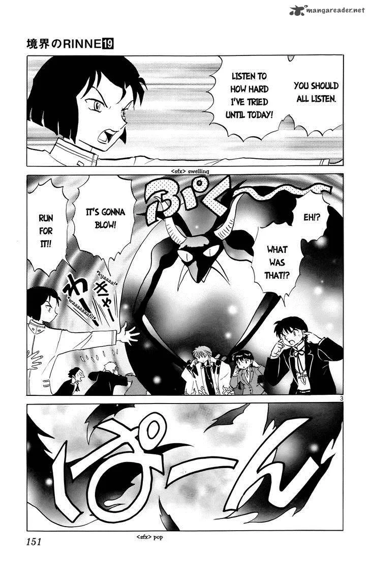 Kyoukai no Rinne Chapter 187 page 3