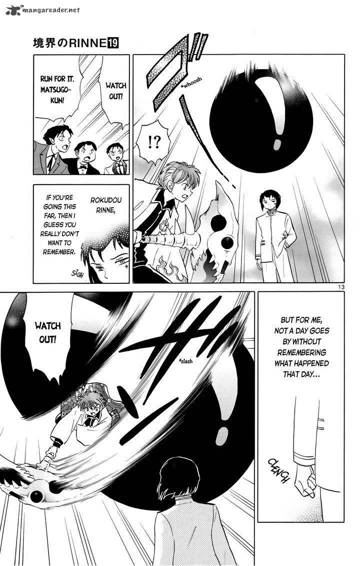 Kyoukai no Rinne Chapter 187 page 13