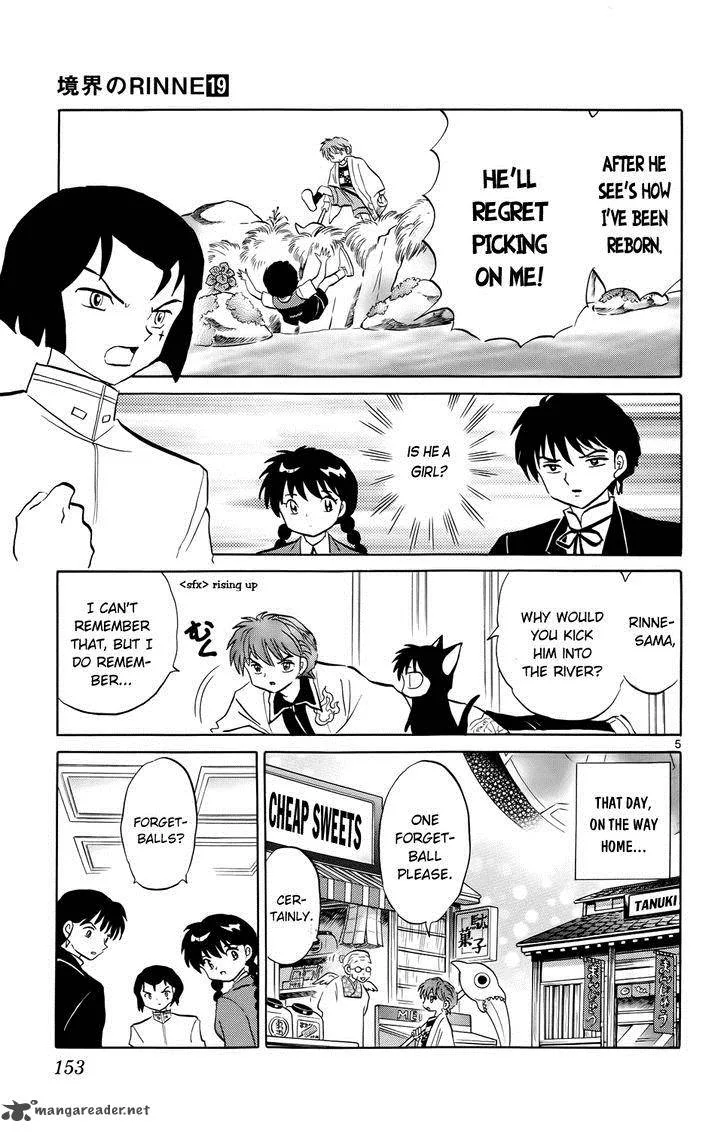 Kyoukai no Rinne Chapter 187 page 5