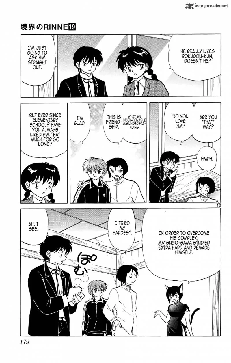 Kyoukai no Rinne Chapter 188 page 14