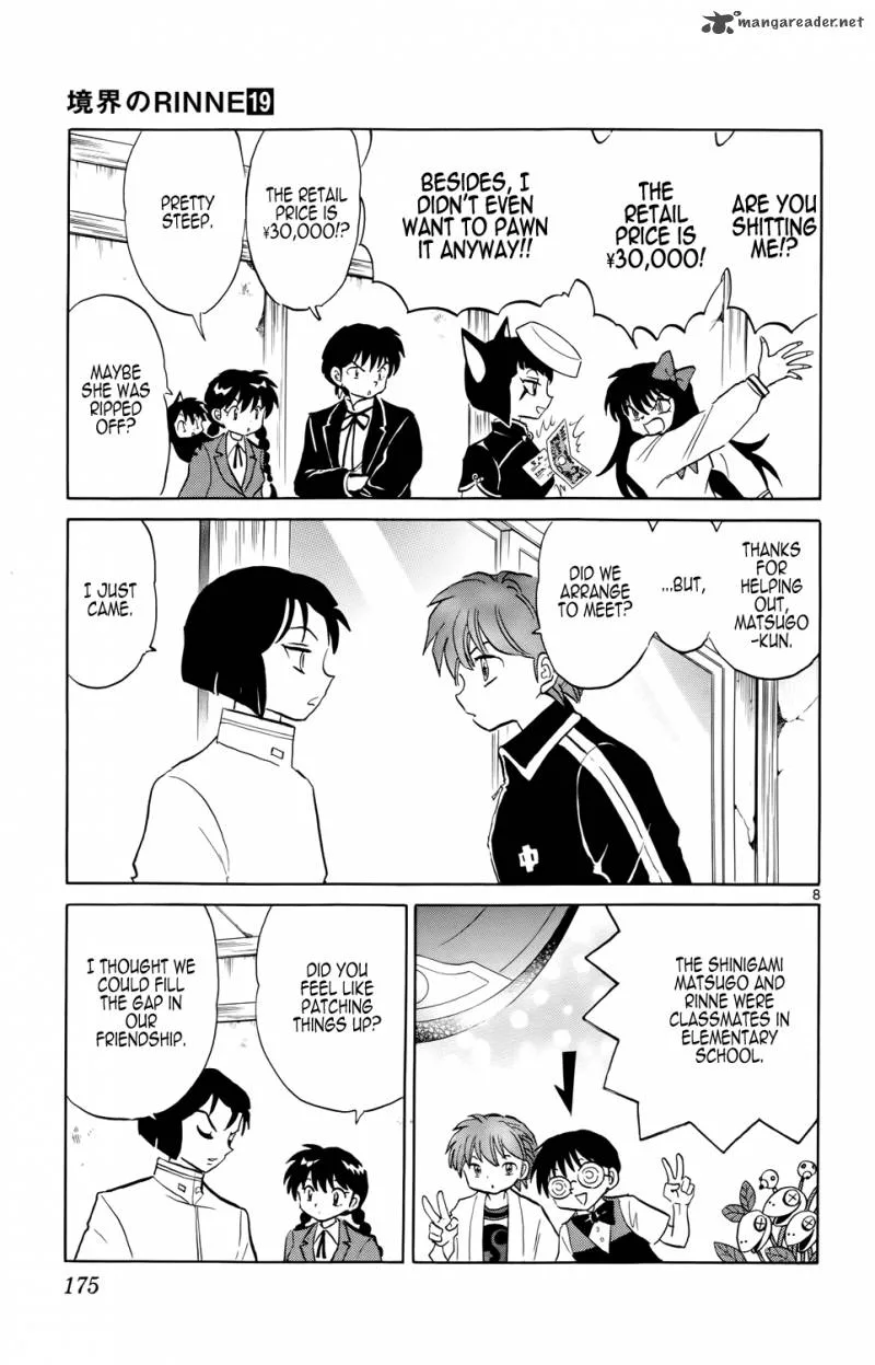 Kyoukai no Rinne Chapter 188 page 10