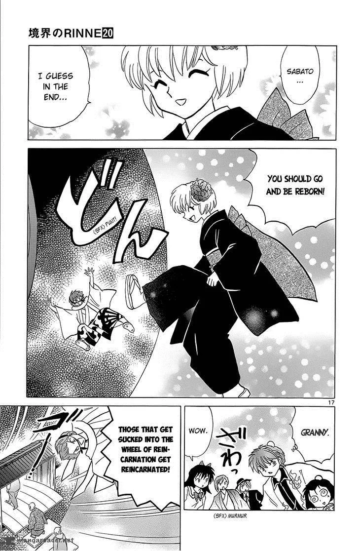 Kyoukai no Rinne Chapter 189 page 22