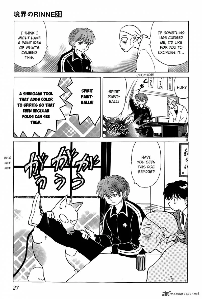 Kyoukai no Rinne Chapter 190 page 5