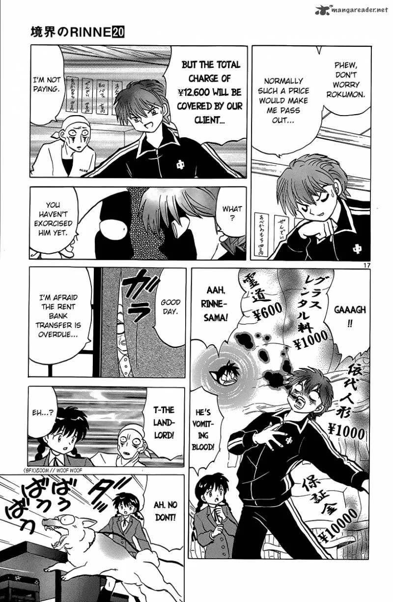 Kyoukai no Rinne Chapter 190 page 17