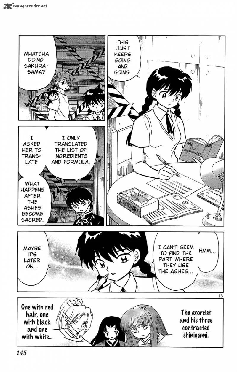 Kyoukai no Rinne Chapter 196 page 13