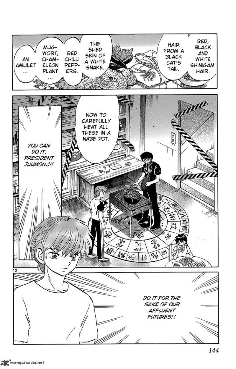 Kyoukai no Rinne Chapter 196 page 12