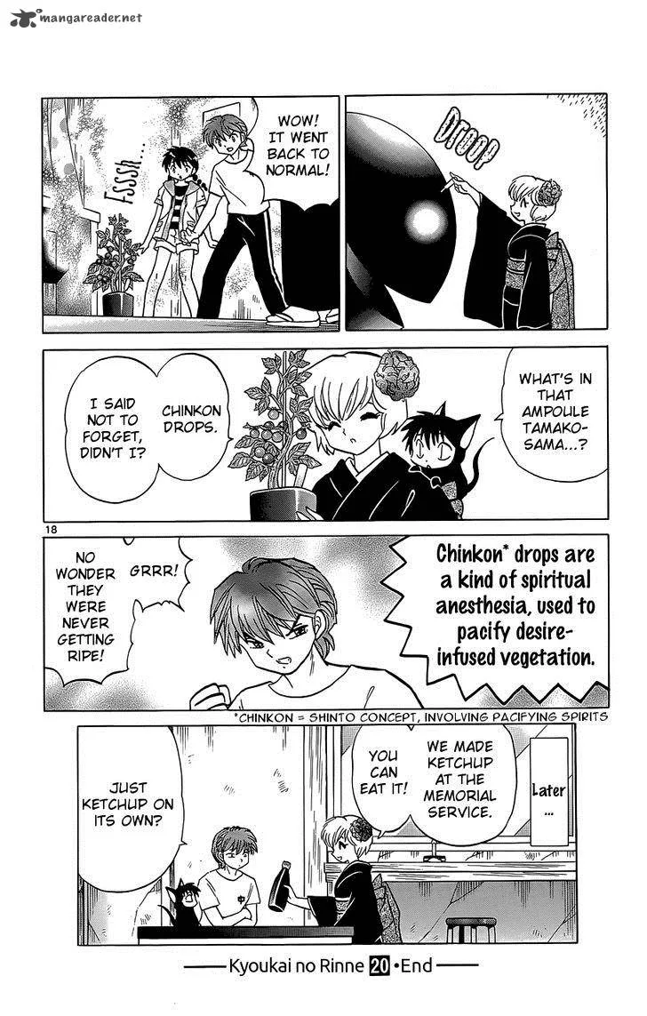 Kyoukai no Rinne Chapter 198 page 18