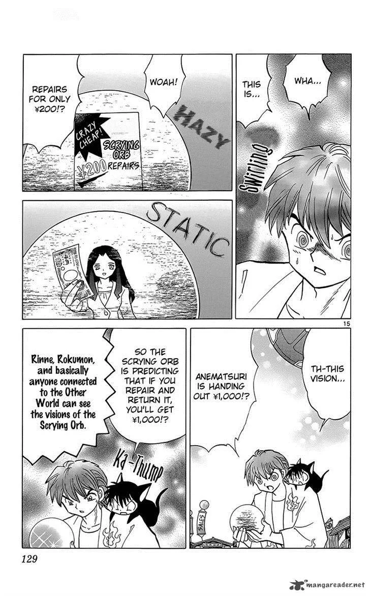 Kyoukai no Rinne Chapter 205 page 15