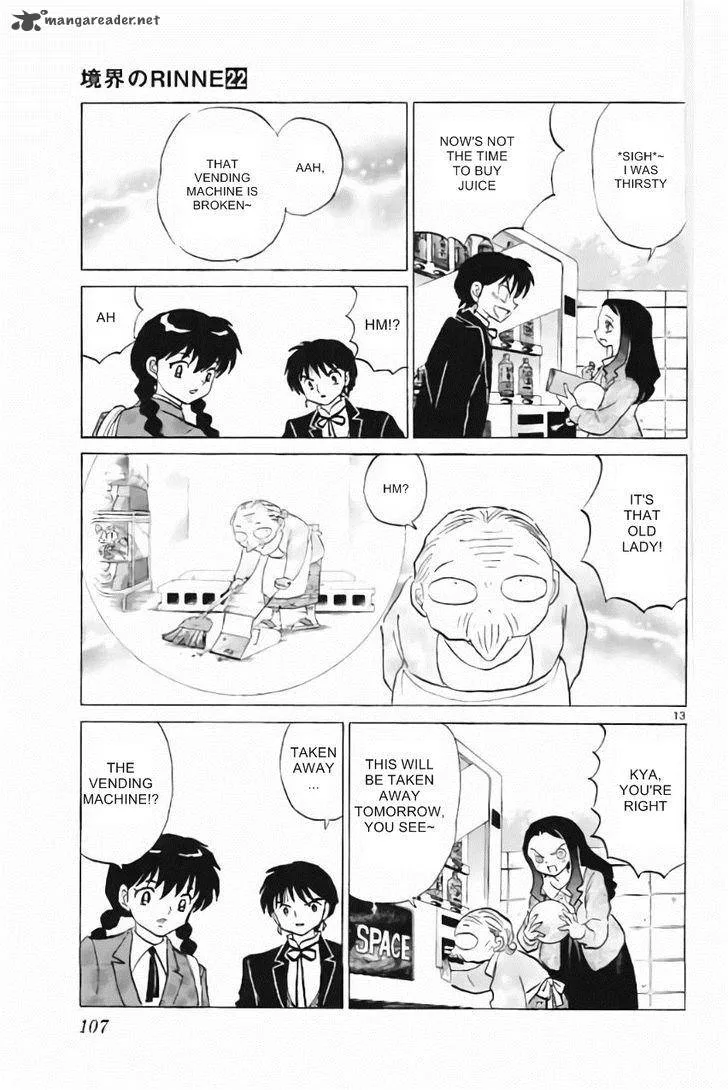 Kyoukai no Rinne Chapter 214 page 13