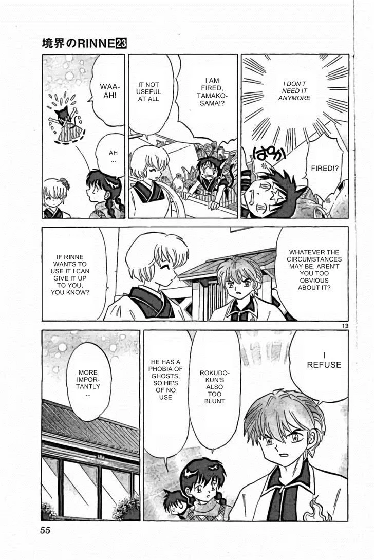 Kyoukai no Rinne Chapter 221 page 13